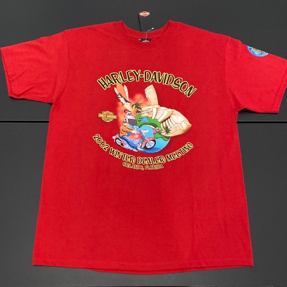 Harley-Davidson T-Shirt from Orlando, Florida 2002 Dealer Show - XL